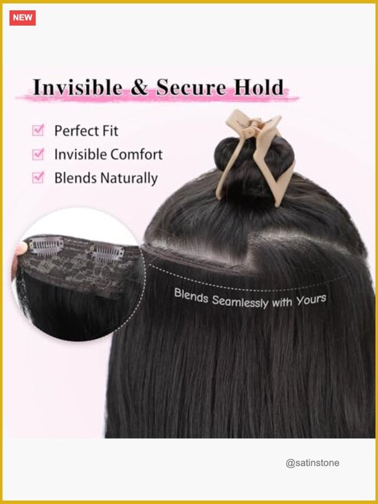 Long 20 Clip In Wavy Hair Extensions for Women, 7 Clips Full Head main image 4